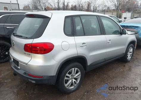 2012 Volkswagen Tiguan S z USA, uszkodzony, nr VIN WVGAV7AX2CW522636